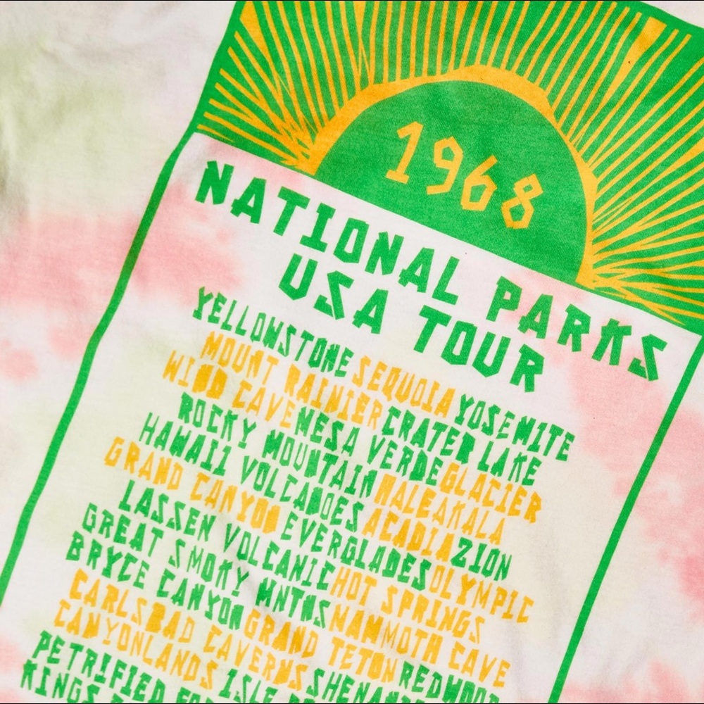 Parks Project 1968 All Parks Tie-Dye Tee